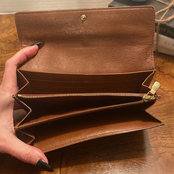 Louis Vuitton monogram porte feuille Sarah wallet - Picture 11 of 13